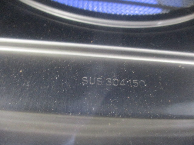 U型フード付ガラリ(ステンレス) SUS304150