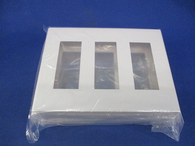 コンセントプレート3連用9コ用(5枚入) WTF8009