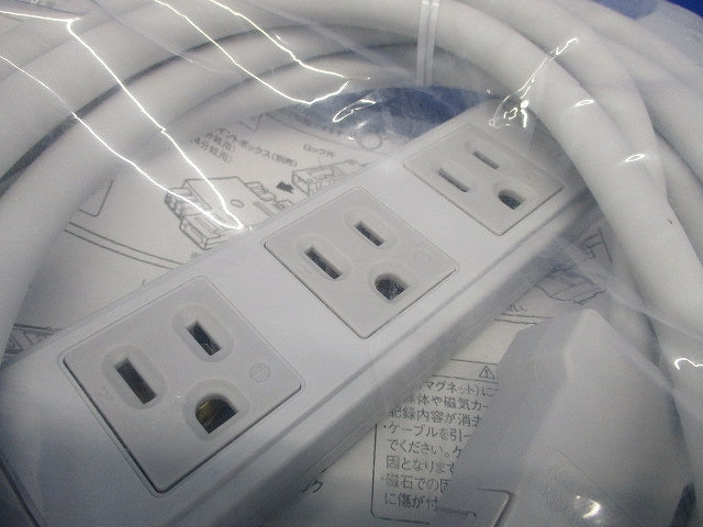 ハーネス用OAタップ6個口 キャブタイヤケーブル付 ケーブル長 3ｍ DC8116EN-3