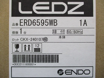 LEDダウンライト φ100 3500K 温白色 電源別売  ERD6595WB