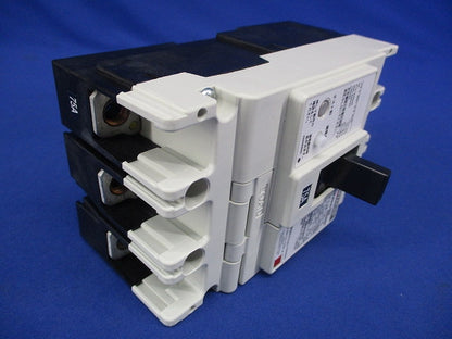 漏電遮断器 3P75A AC100-440V 30ｍA EXK125-C3P75A