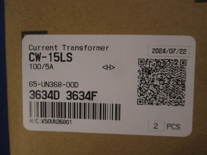 計器用低圧変流器(2個入) CW-15LS