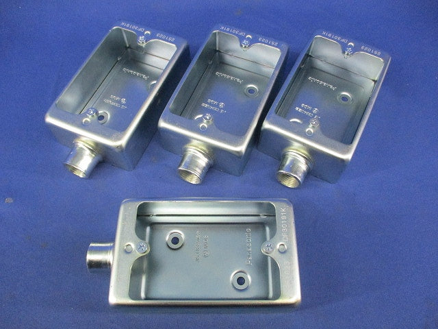 露出スイッチボックス(4個入) DF30191K
