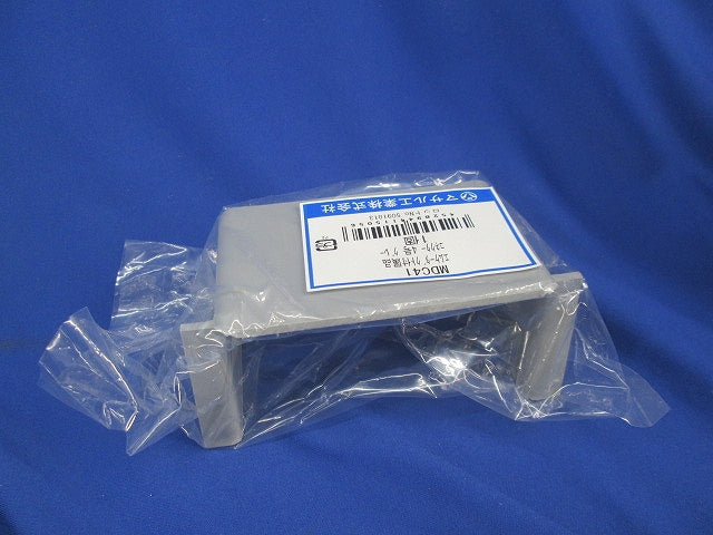 エムケーダクト付属品コネクター4号(10個入)(グレー) MDC41