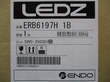 LEDアウトドアブラケットライト 本体のみ ランプ別売 ダークグレー ERB6197H