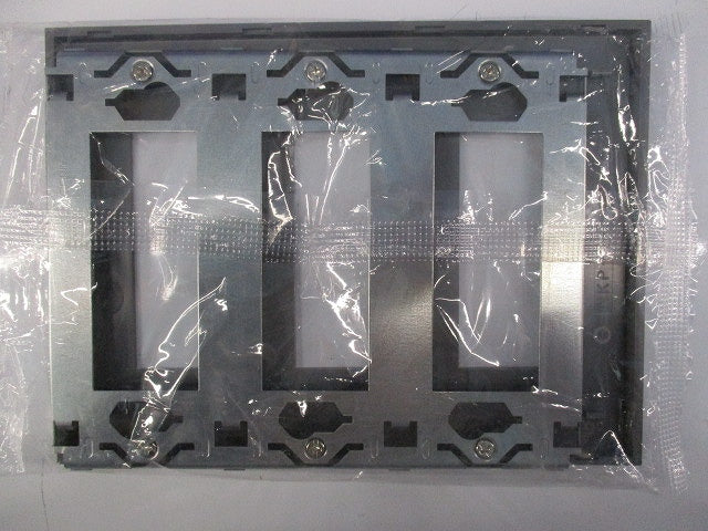3連用プレート(ソリッドグレー) NKP-3UF-3
