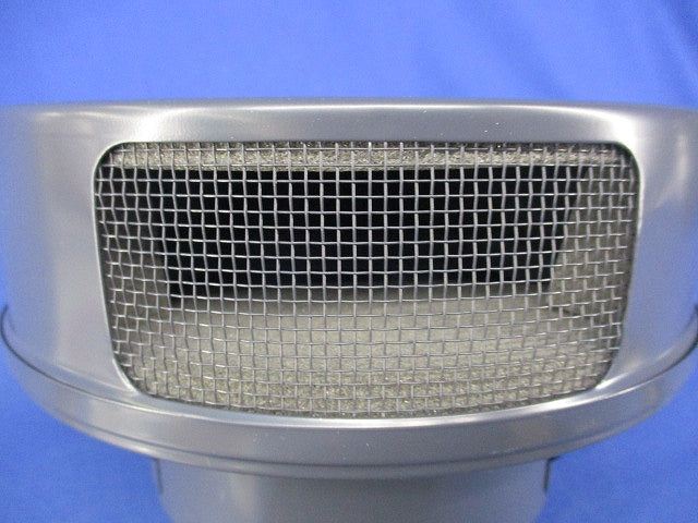 防音フード 丸型フラットフード付換気口(給気用)(アミ付)(ステンレス) PS-150FV-A10