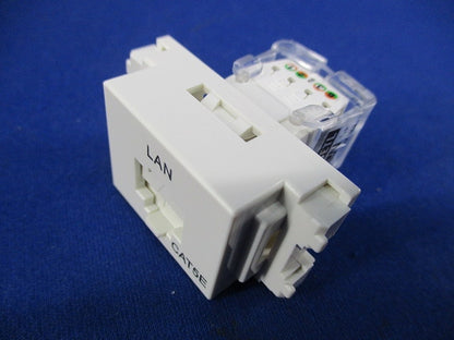 LANモジュラジャック(Cat5)(4個入)ホワイト LMJ-5ETLW
