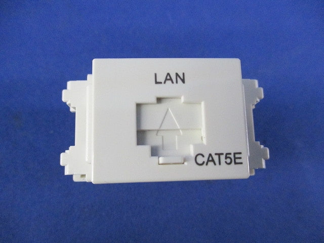 LANモジュラジャック(Cat5)(4個入)ホワイト LMJ-5ETLW
