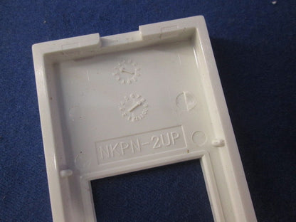 配線器具セット2口(ピュアホワイト) KAG-2509
