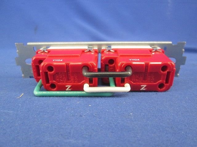 配線器具セット2口(ピュアホワイト) KAG-2509
