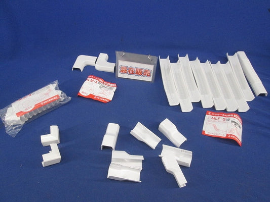 プラモール付属品3号セット(混在30個入)(カベ白) MLF-3W他