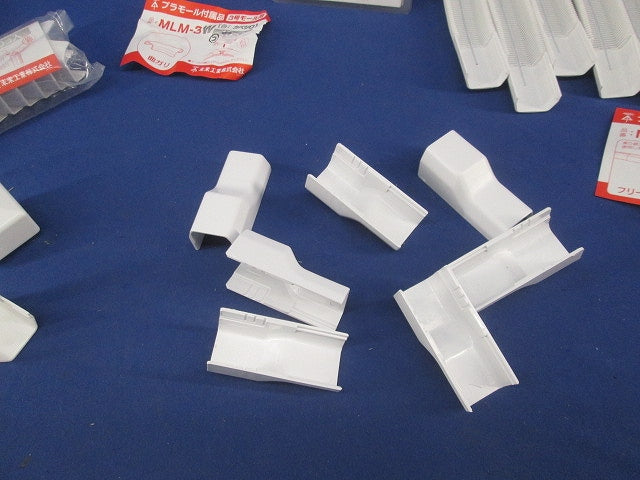 プラモール付属品3号セット(混在30個入)(カベ白) MLF-3W他