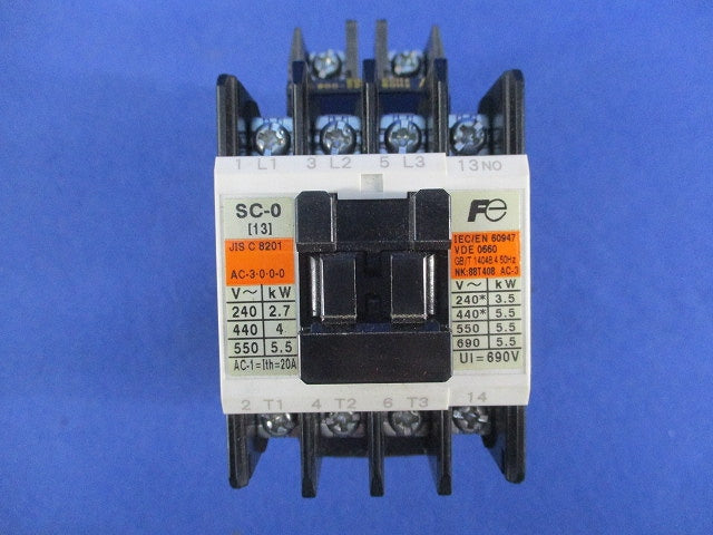 電磁接触器200V SC-0