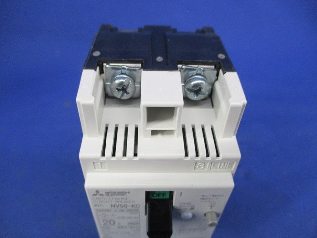 漏電遮断器2P2E20A NV50-KC