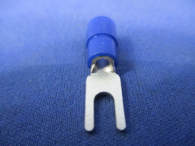 絶縁被覆付圧着端子 先開形(120個入)(青) TMEV2Y-3