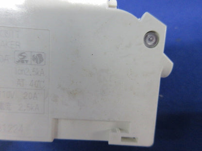 コンパクトブレーカSH型 2P1E20A(4個入) SH-30 BSH2201