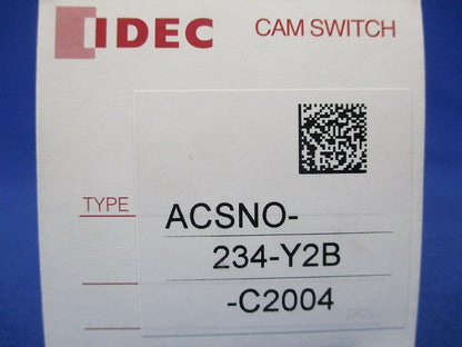 カムスイッチ 3ノッチ ACSNO-234-Y2B-C2004