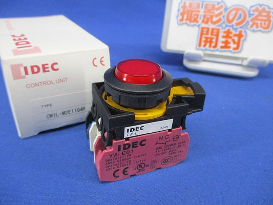 押ボタンスイッチ 赤 CW1L-M2E11Q4R