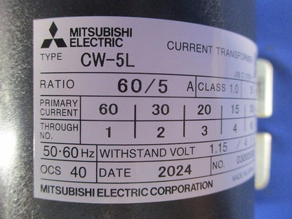計器用変成器 60/5A CW-5L60/5A