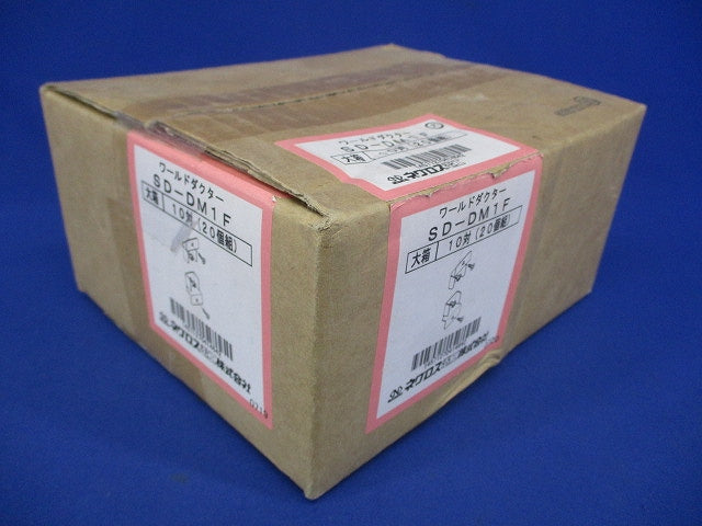 胴縁用チャンネル支持金具(手前側固定用) 10対入 SD-DM1F-10