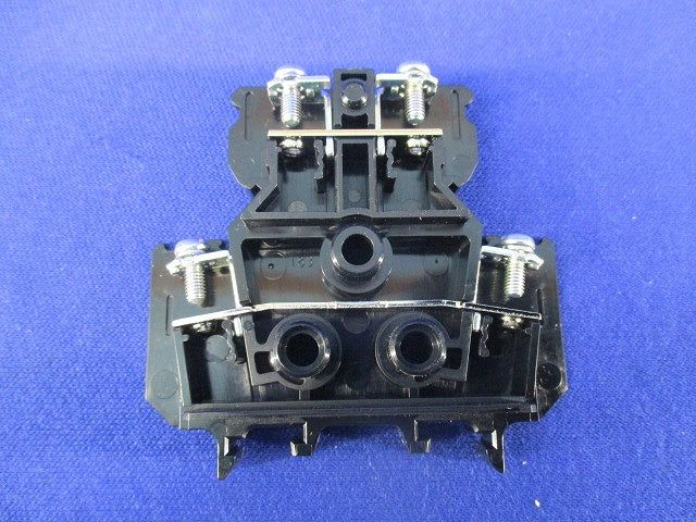 レール式端子台 セルフアップ形 2段形(9個入) BND15W
