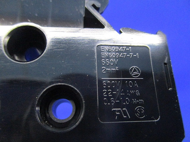 レール式端子台 セルフアップ形 2段形(9個入) BND15W