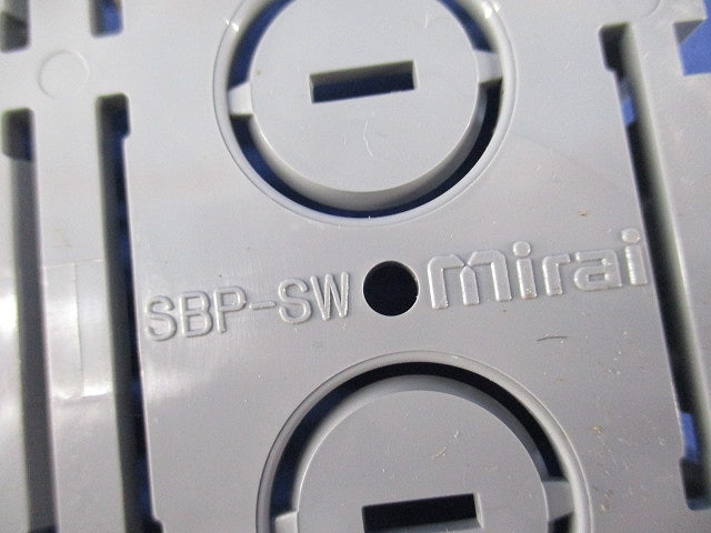 浅形パネルボックス あと付はさみボックス 2ヶ用(10個入) SBP-SW