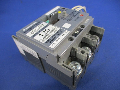 漏電ブレーカ3P2E120A BJW-125N BJW312095K