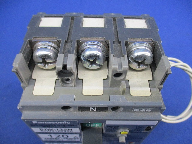 漏電ブレーカ3P2E120A BJW-125N BJW312095K