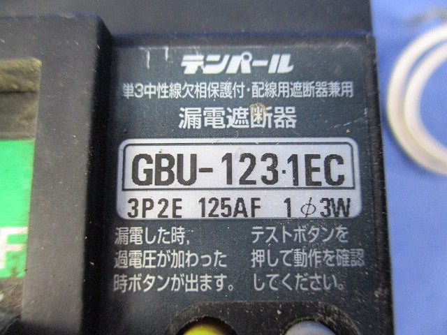 漏電遮断器3P2E120A GBU-123･1EC