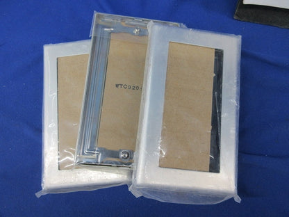 新金属スイッチプレートセット(混在5枚入)National WTC9201他