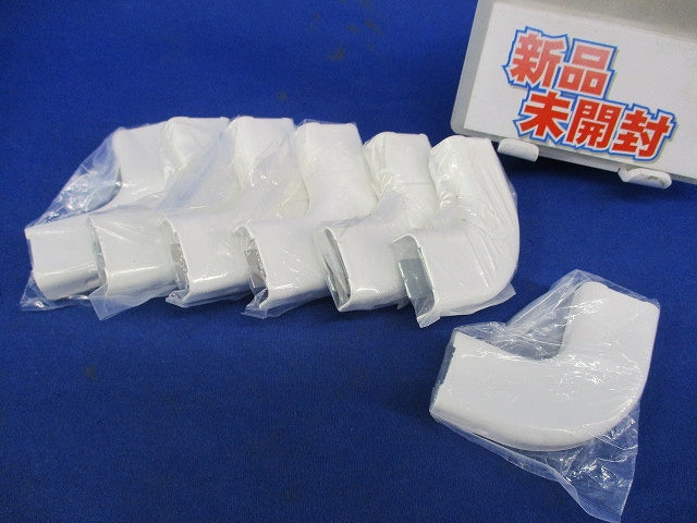 メタルモール フラットエルボ A型(7個入)(ホワイト) DZA120W