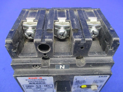 漏電遮断器 3P2E30A(単3中性線欠相保護付)(ジャンク品) GBU-53･1KC
