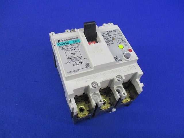 漏電遮断器3P3E40A DG53D ED3BED-040B
