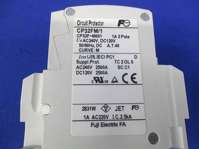 サーキットプロテクタ2P1A CP32FM/1
