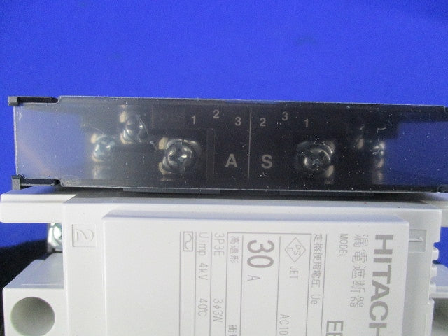 漏電遮断器 3P3E30A100mA 100-200VAC EB-50E3P30A