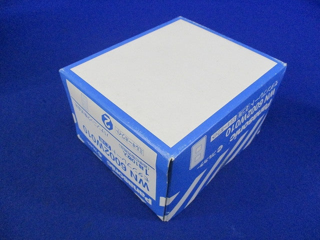 モダンプレート2コ用 ミルキーホワイト 10枚入 WN6002W010-10
