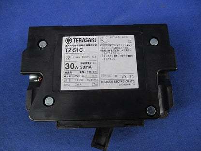 漏電遮断器2P1E30A TZ-51C