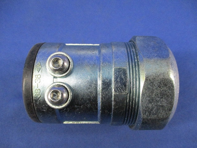 2種金属製可とう電線管用(プリカ)コネクタ(5個入) GWEP38-36