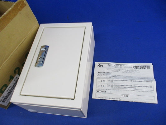 盤用キャビネット(露出形・木製基板付,片扉) B12-23C
