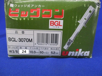ウェッジ式アンカービッグワン(24個入) BGL-3070M