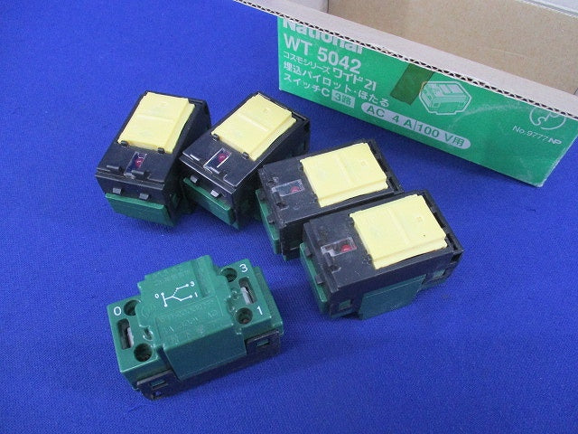 埋込パイロット･ホタルスイッチC(3路)(5個入)National WT5042