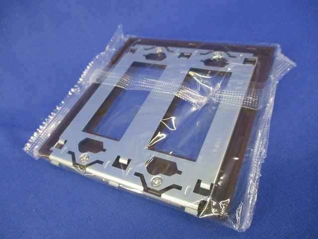 SLPプレート(2連用 3+3個口)(4個入)(チョコ) SLP-3UF-2