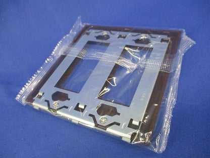 SLPプレート(2連用 3+3個口)(4個入)(チョコ) SLP-3UF-2
