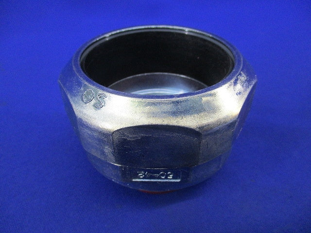 防水プリカ用コネクタ ノックアウト接続用(3個入) WBG50