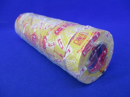 ビニテープ(10巻入×2 計20巻入)(黄色) 0.2mm×19mm×10m