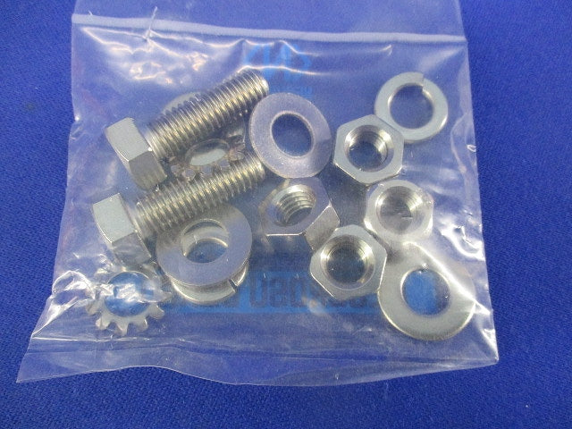 アースボンド線用ボルト･ナット(ステンレス)(2組入×6袋計12組入) S-EBKS1-M8