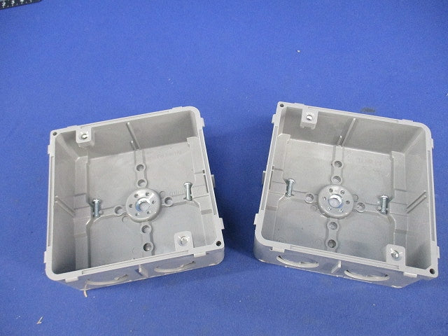 埋込四角アウトレットボックス(2個入) CDO-4A