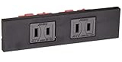 KAGラインアップ コンセントセット(2口) ソフトブラック KAG-2502